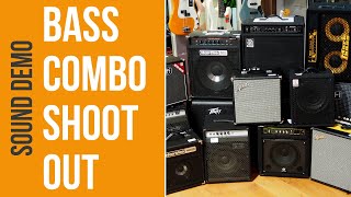 Bass Combo ShootOut Comparing 8 Bass Combo Amps no talking [upl. by Cochard]