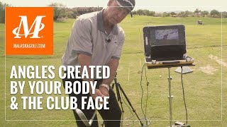 Malaska Golf  Angles Created by Your Body and the Club Face [upl. by Marv]