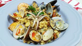 Fregola con frutti di mare [upl. by Narcis696]