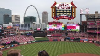 Busch Stadium St Louis Cardinals Tour amp Review with The Legend [upl. by Eslud]