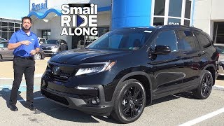 2020 Honda Pilot Black Edition Review amp Test Drive [upl. by Assile]