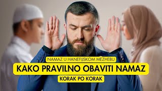 Kako klanjati namaz  KORAK PO KORAK  SVE POTREBNO ZA OBAVLJANJE PET DNEVNIH NAMAZA [upl. by Ynneb]