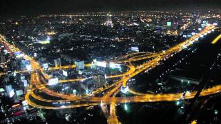 Bangkok 360° from Baiyoke Tower II [upl. by Enotna]