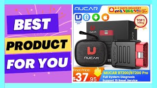 MUCAR BT200BT200 Pro OBD2 Scanner Diagnostic Tool Bluetooth [upl. by Ahtaga]