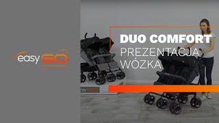 Duo Comfort marki Easygo tania spacerówka dla bliźniaków Easy Go [upl. by Godbeare986]