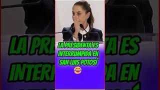 INTERRUMPEN DISCURSO 😂  claudiasheinbaum shorts parati viralvideo mexico usa [upl. by Ndnarb]