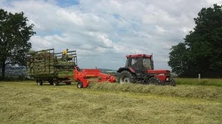 CASE IH 844XL  Welger Ap 53 mit P 23 [upl. by Shellie]