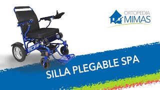 Silla de Ruedas Eléctrica Plegable SPA [upl. by Ainoval]