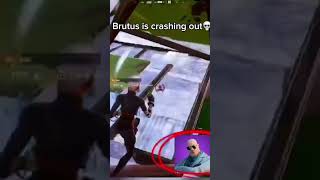 Rip Brutus fortnite goofymemes funnymemes meme brutus memes goofy [upl. by Natsirc809]