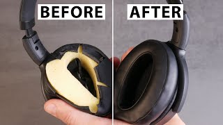 How to Change Sennheiser HD 450BTNC EarPads [upl. by Isnyl]