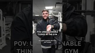 UNEXPLAINABLE THINGS IN THE GYM shorts short viral gym fitness [upl. by Norit141]