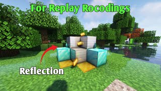 Minecraft how to on reflection in complementary shader minecraft [upl. by Leirad]