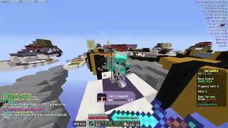 Hacking in hypixel with Rise Client [upl. by Kotta]