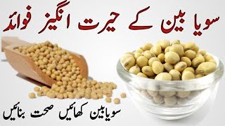 Soya Bean K Fayde in Urdu Hindi  Amazing benefits of Soya Bean  soyabean k fayde سویابین کے فائدے [upl. by O'Donoghue]