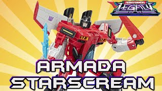 Transformers Legacy ARMADA STARSCREAM  VIDEO REVIEW [upl. by Cleve725]