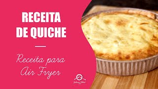 QUICHE NA AIR FRYER [upl. by Walczak]