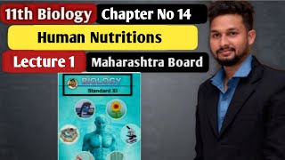 11th Biology  Chapter 14  Human Nutritions  Lecture 1  maharashtra board [upl. by Feledy806]