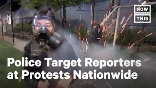 Police Attack Reporters at Black Lives Matter Protests  NowThis [upl. by Norad287]