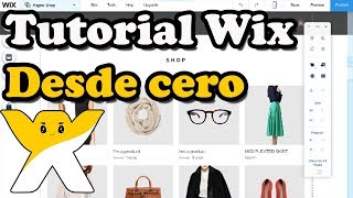 ✅ TUTORIAL como CREAR UNA PÁGINA WEB CON WIX DESDE CERO 2024  PARA PRINCIPIANTES 😎 😎 en Español [upl. by Nrubyar]