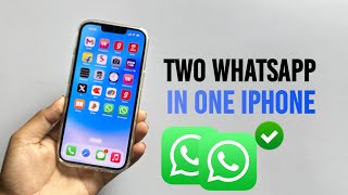 How To Use Two WhatsApp in iPhone  How To Use Multiple WhatsApp in iPhone  Two WhatsApp in iPhone [upl. by Minor]