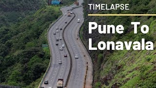 Pune to Lonavala  Monsoon Timelapse पुणे से लोणावला [upl. by Llenyt]