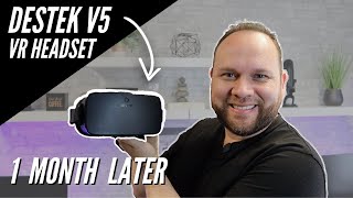 DesteK V5 VR Headset UnboxingReviewGameplay [upl. by Lilah674]