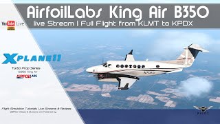 AirfoilLabs King Air 350 v15  Full Flight  XPlane 11 [upl. by Nimad]