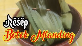 Resep Botok Lamtoro [upl. by Seth]