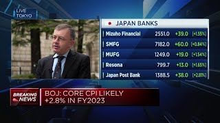 Japanese equity investors to shift away from bank and inflation trades Portfolio manager [upl. by Stortz]