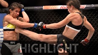 Joanna Jędrzejczyk vs Cláudia Gadelha  TUF 23 Finale [upl. by Kolivas249]