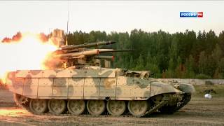 BMPT quotTerminatorquot Tank in Action  Firing All Its Powerful Cannons  Military Training [upl. by Avram]