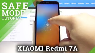 How to Enter Safe Mode in XIAOMI Redmi 7A [upl. by Aillil]