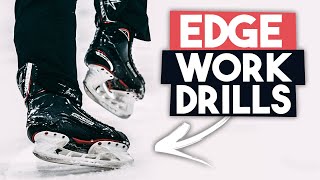 Edge Work Drills  World Famous Hockey Skills Coach 🏒 [upl. by Atterahs]