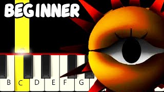 All Sprunki INFECTED Tunes  Slow and Easy Piano Tutorial  Beginner [upl. by Dammahom]