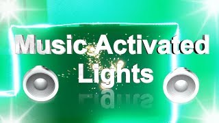 How to Make Music Activated Lights [upl. by Zima]