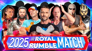 Predicting The Mens WWE Royal Rumble 2025 Way Too Far In Advance [upl. by Selle]