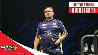 THE BEST EURO TOUR SESSION EVER  Day Two Evening Highlights  2024 Flanders Darts Trophy [upl. by Nagud]