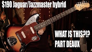 Jaguar Jazzmaster hybrid from Cozart Unboxing demo amp review [upl. by Petronille979]