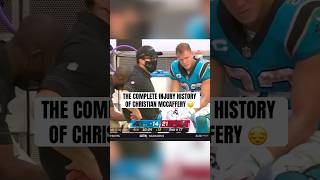 The Complete Injury History Of Christian McCaffery ☹️ [upl. by Kissee]