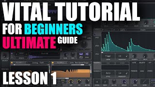 Free Vital Synth  Beginners Tutorial  Complete Guide [upl. by Sedgewinn745]