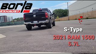 Borla SType 2021 RAM 1500 57L [upl. by Alilad]