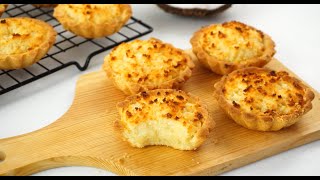 Easy COCONUT TARTS [upl. by Annoda]