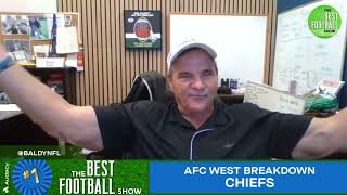 Brian Baldingers AFC West Breakdown Chiefs amp Raiders  The Best Football Show [upl. by Leal]