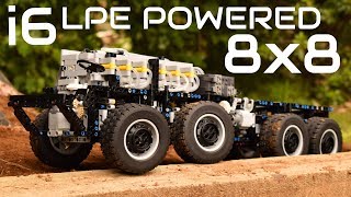 MOC Lego Technic Pneumatic 8x8 Tatra Chassis  RC  i6 LPE Powered and Massive [upl. by Ulphi]