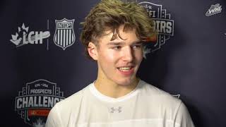 Braeden Cootes  CHL USA Prospects Challenge Media [upl. by Nojad]