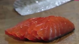 Salmone marinato a secco ricetta  Cucina con Ale [upl. by Landan623]