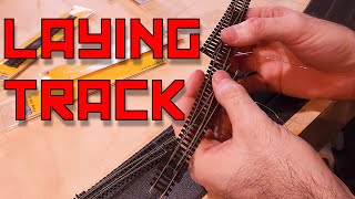 Track Laying and Point Motors  N Scale Model Railway Adventures 4 [upl. by Garfinkel847]