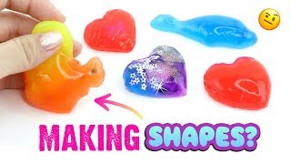 DIY WATER CHARM FOLLOWUP How To Make Squishy Shapes Satisfying Slime Popping [upl. by Atrice]