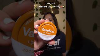 Vaseline Lip Therapy  Cocoa Butter🍫🧈 shortsindia youtubeshorts fyp cleangirl [upl. by Giovanni]