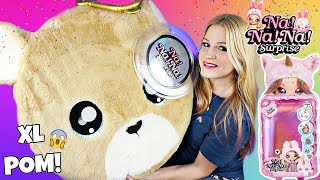 Na Na Na SURPRISE Fluffy Pom DISPLAY 🤩 unboxing Rainbow Unicorn Plush Fashion Dolls I PatDIY [upl. by Ahsikam249]